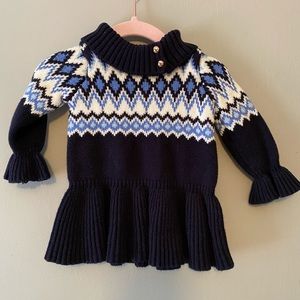 Baby sweater dress